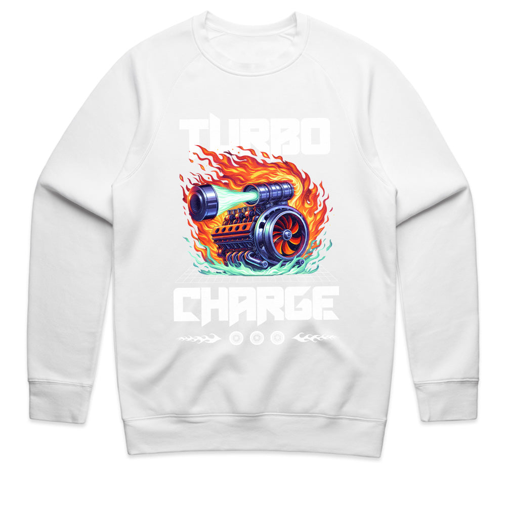 Turbo Charge – High-Performance Boosted Engine T-Shirt
