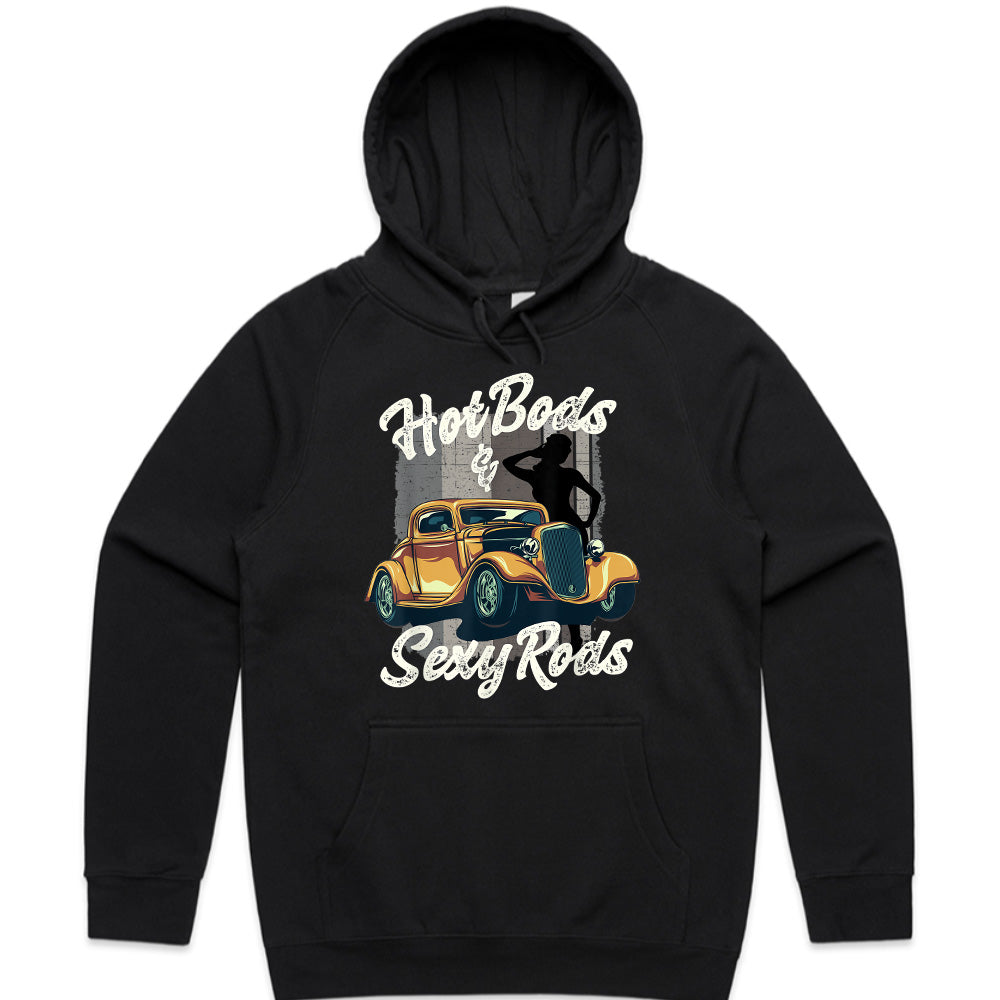 Hot Bods & Sexy Rods – Vintage Hot Rod Classic Car T-Shirt