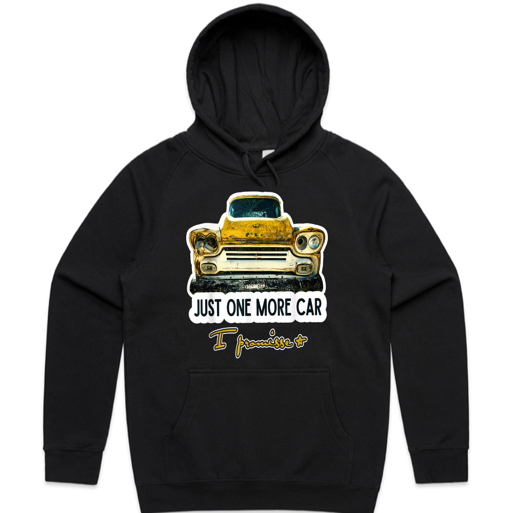Just One More Car – Vintage Classic Car Lover Sweatshirt