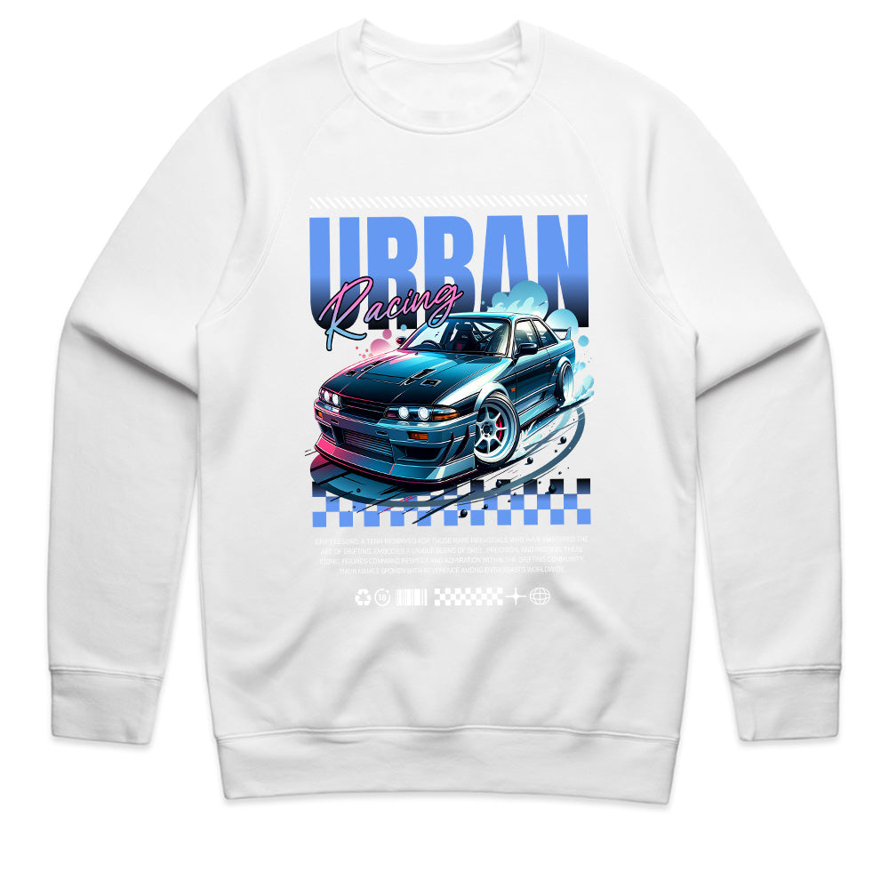 Urban Racing Drift Legend Graphic Tee – Retro JDM Streetwear Style