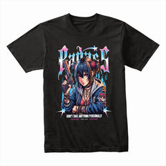 Ruthless Rebel – Badass Anime Streetwear Tee