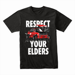 Respect Your Elders – Classic BMW E30 Enthusiast Tee