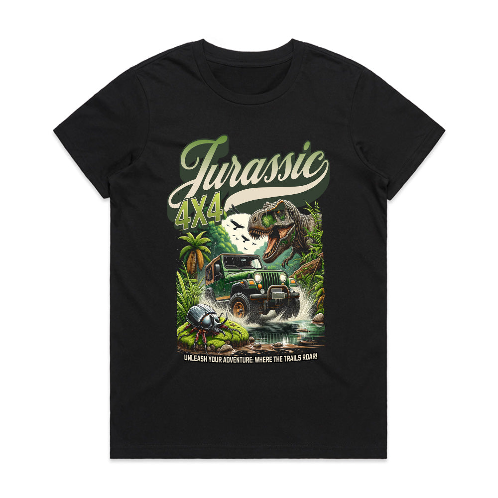 Jurassic 4x4 Adventure T-Shirt – Where the Trails Roar!