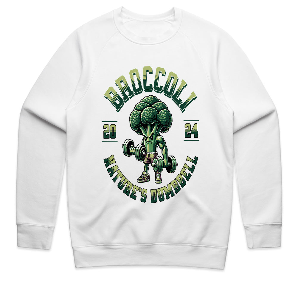 Broccoli Nature’s Dumbbell Workout Tee – Fun Fitness & Gym Motivation