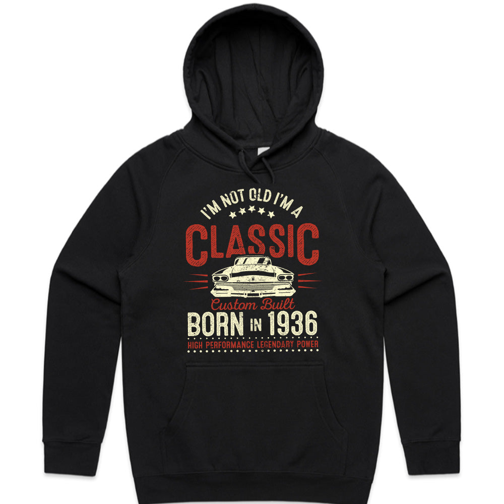 Born in 1936 – Classic Custom Built Vintage Car T-Shirt