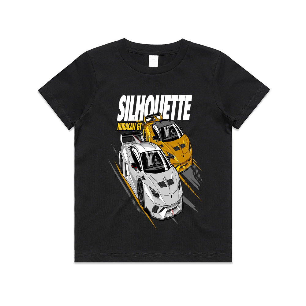 Lamborghini Huracán GT Silhouette – Supercar Racing T-Shirt