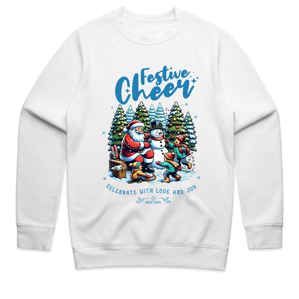 Festive Cheer Christmas T-Shirt – Heartwarming Holiday Celebration Tee