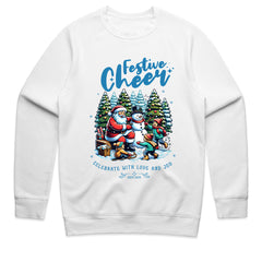 Festive Cheer Christmas T-Shirt – Heartwarming Holiday Celebration Tee