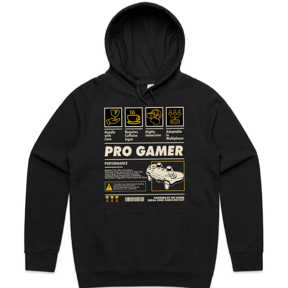Pro Gamer Spec Sheet T-Shirt – Ultimate Gaming Performance Tee