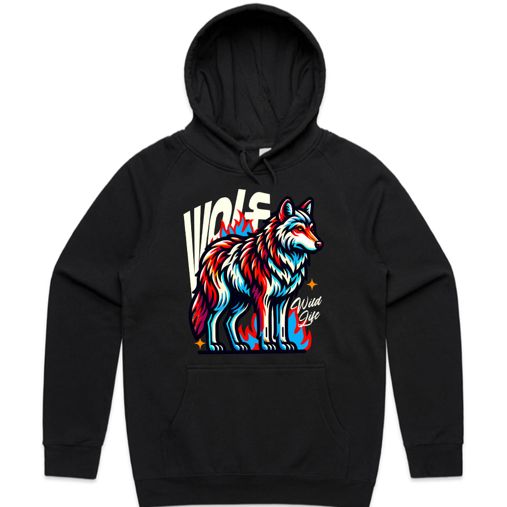 Wild Wolf – Vibrant Spirit Animal Tee