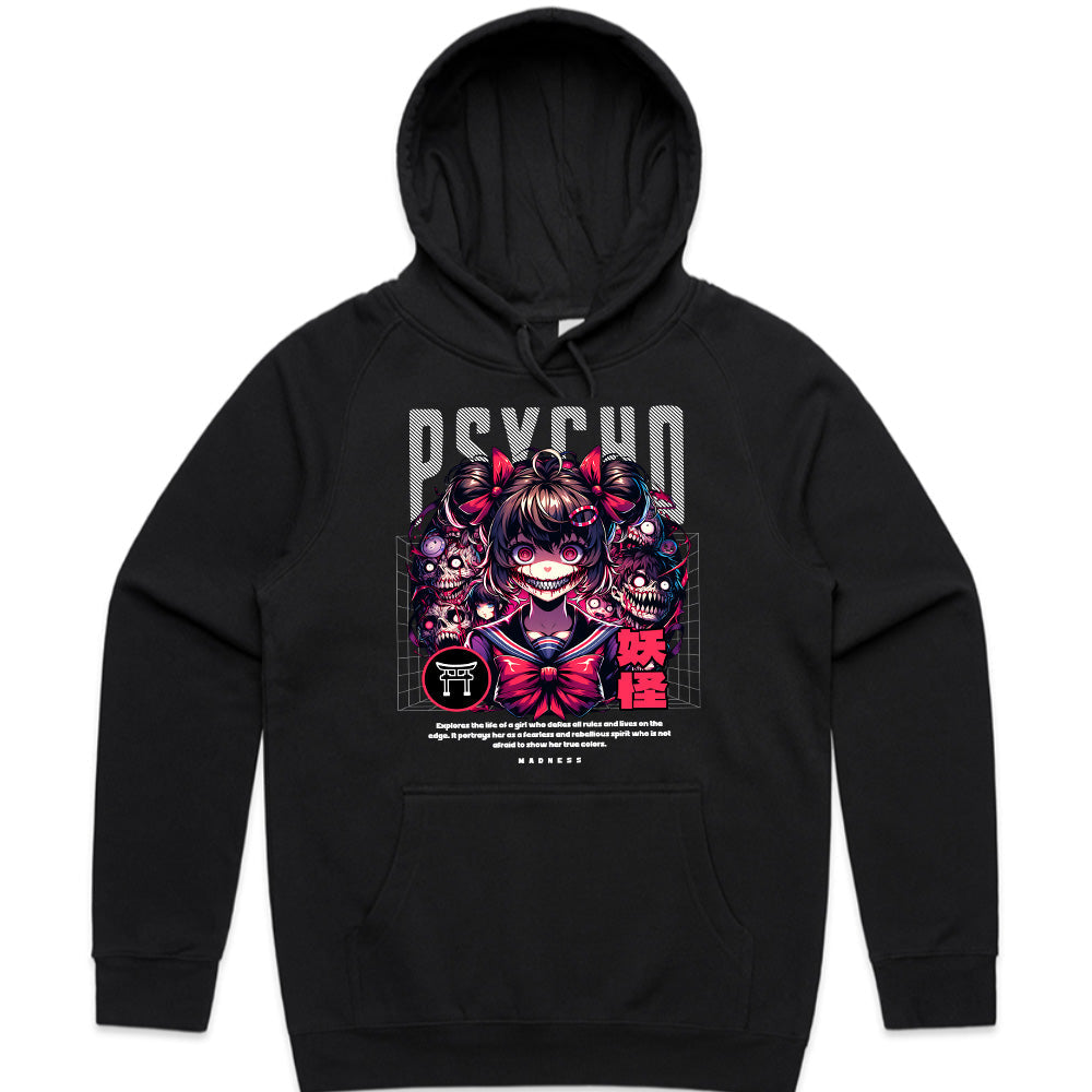 Psycho Yōkai – Dark Horror Anime Tee