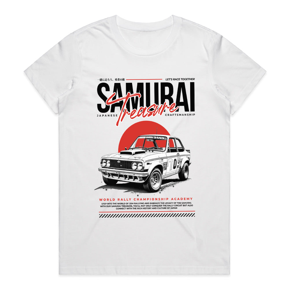 Samurai Treasure – Classic Rally Champion Tee