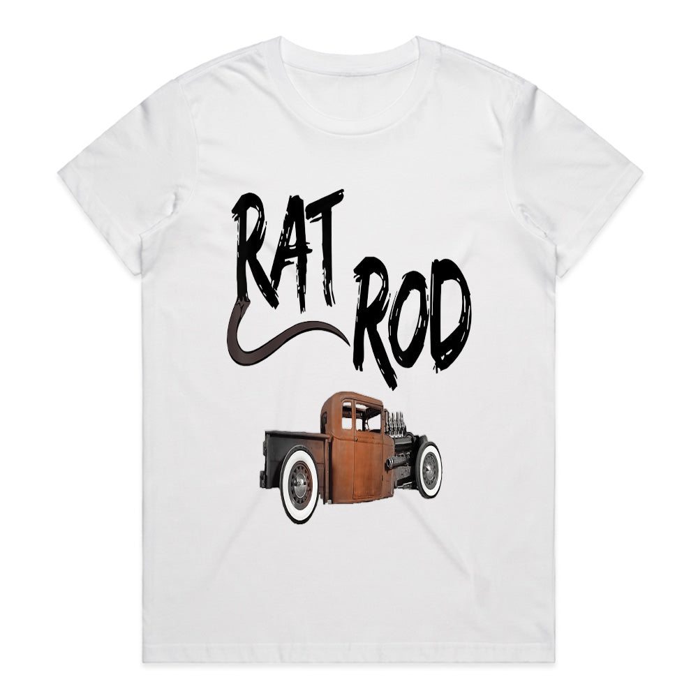 Rat Rod Classic Vintage Hot Rod T-Shirt – Rustic Automotive Streetwear for Car Enthusiasts