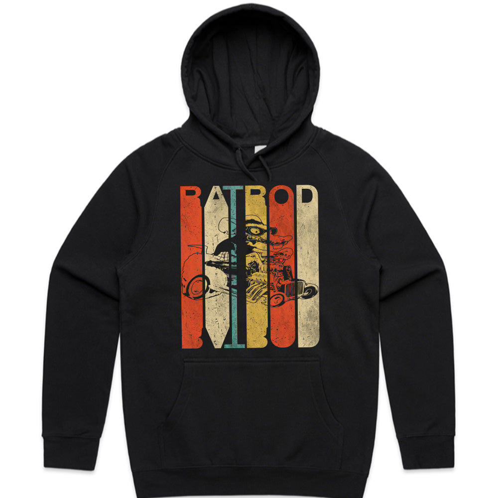 Rat Rod Drag Racing Vintage Hot Rod T-Shirt – Old School Car Culture Tee for Classic Car Lovers