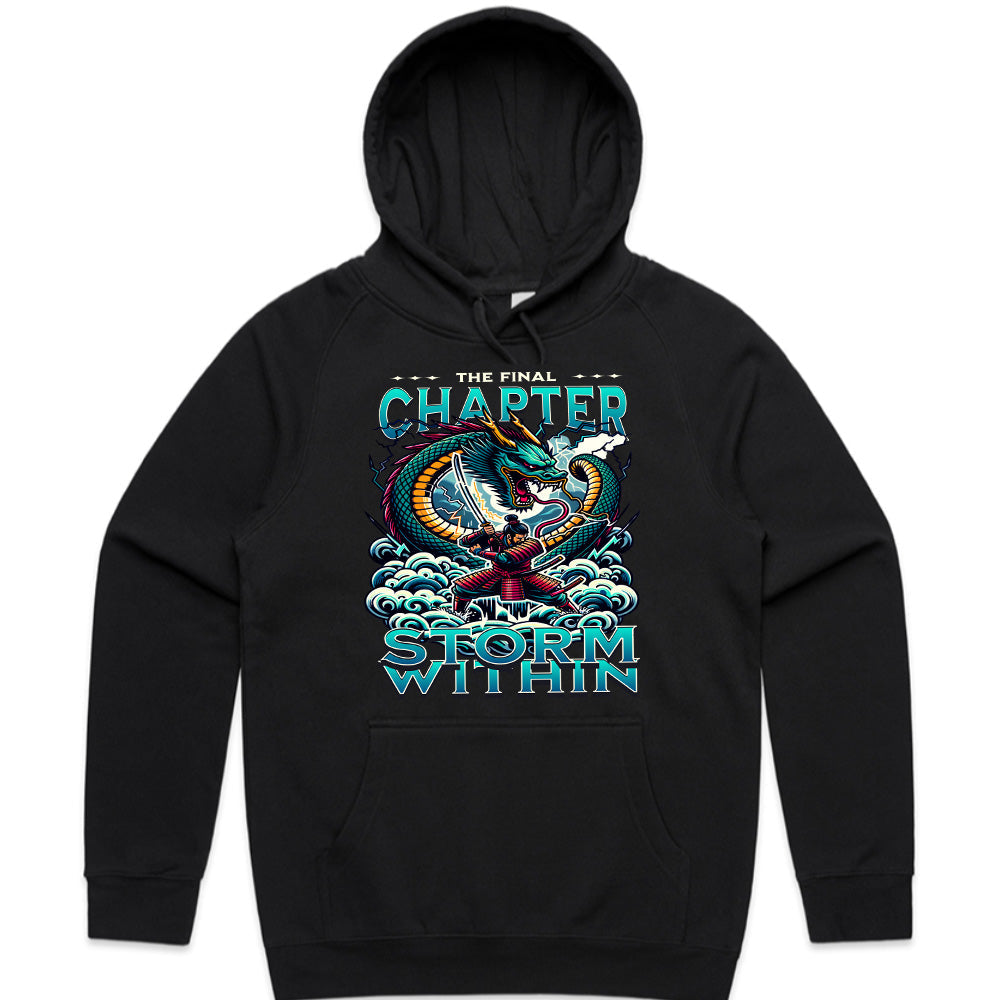The Final Chapter – Storm Within Samurai & Dragon Graphic T-Shirt