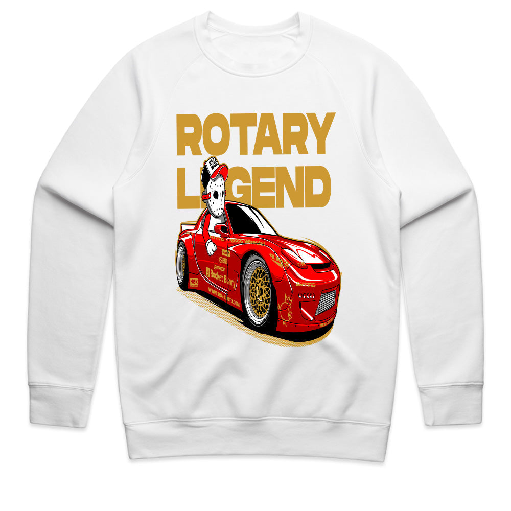 Rotary Legend T-Shirt – Mazda RX-7 Rocket Bunny Racing Design