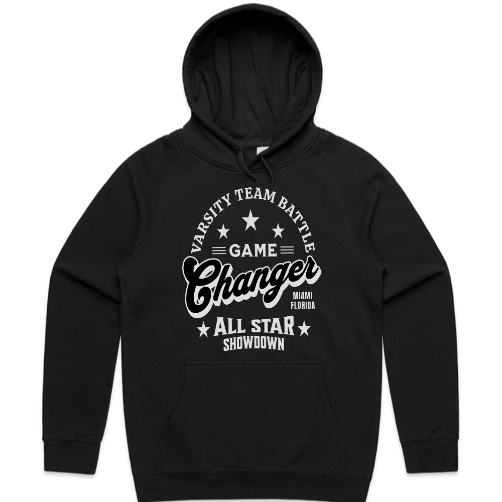 Game Changer Varsity T-Shirt – All-Star Team Battle Sports Tee