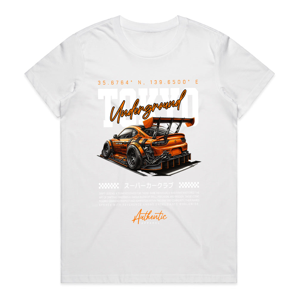 Tokyo Underground – Supercar Club Racing Tee