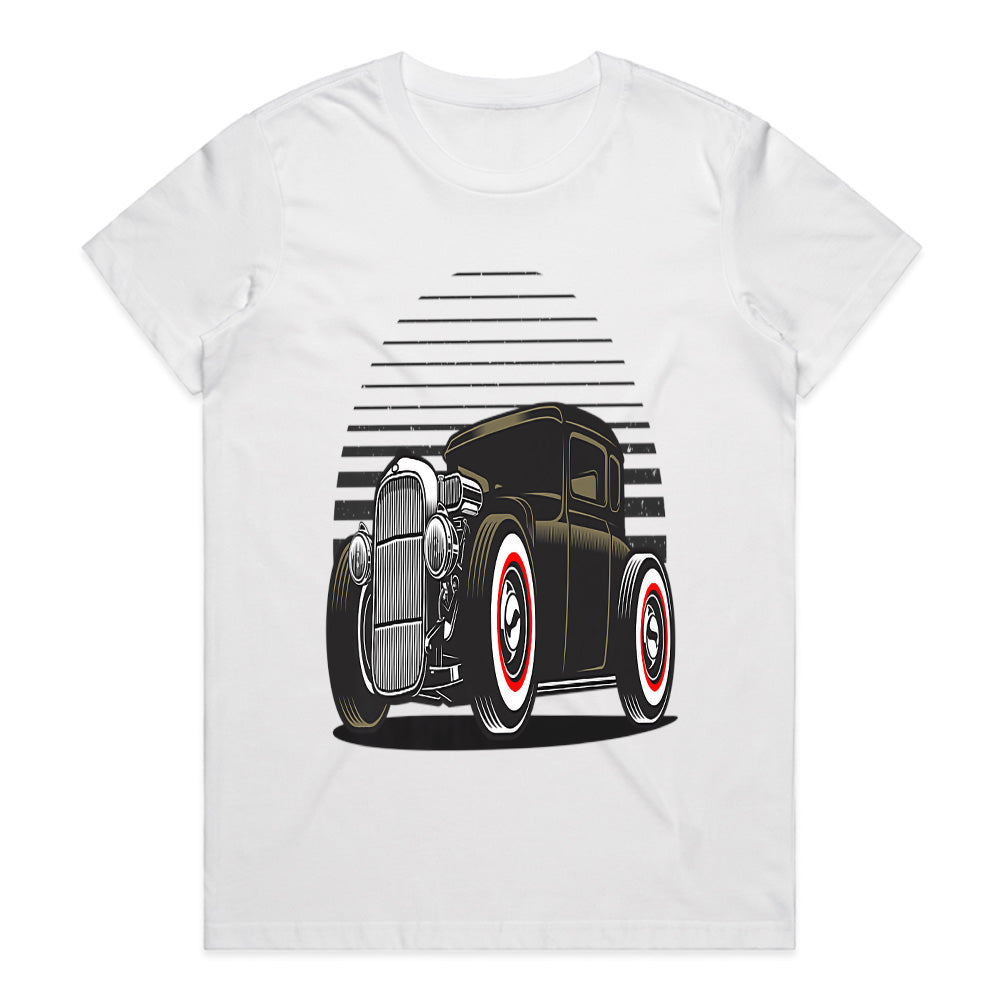Retro Vintage Rat Rod Hot Rod T-Shirt – Classic Car Enthusiast Tee