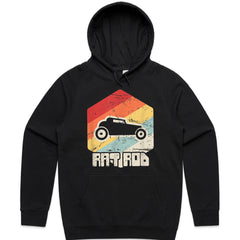 Retro Vintage Rat Rod Sweatshirt – Classic Hot Rod Custom Car Builder Pullover