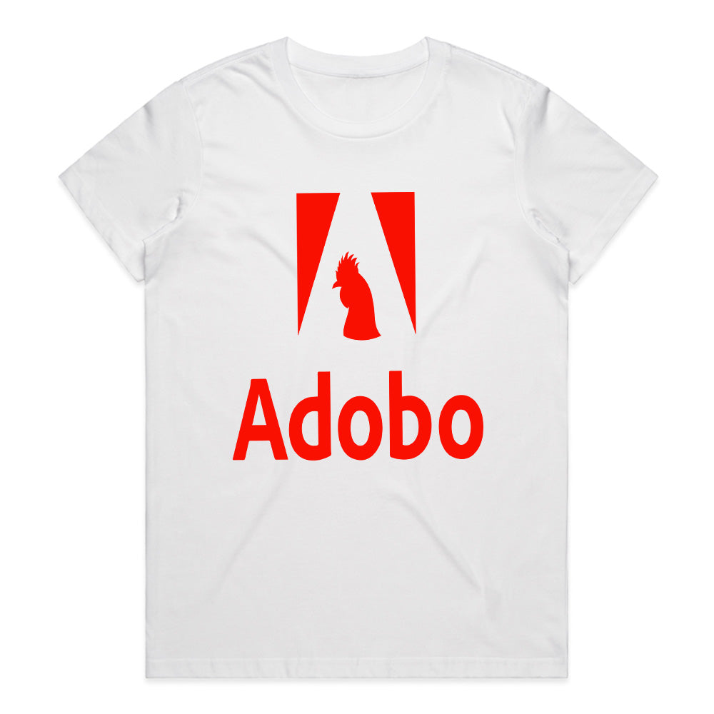 Adobo Chicken Funny Graphic T-Shirt – Bold & Humorous Foodie Tee