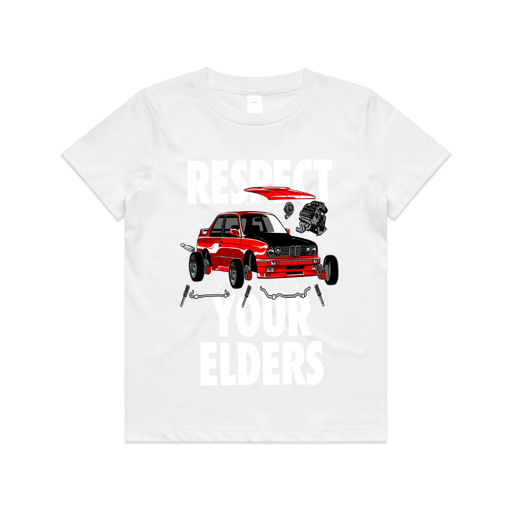 Respect Your Elders – BMW E30 M3 Classic T-Shirt
