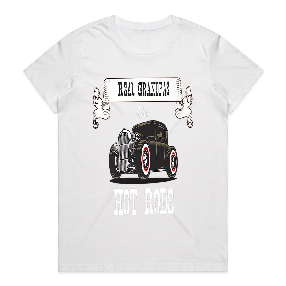 Real Grandpas Drive Hot Rods – Vintage Car Lover Classic T-Shirt