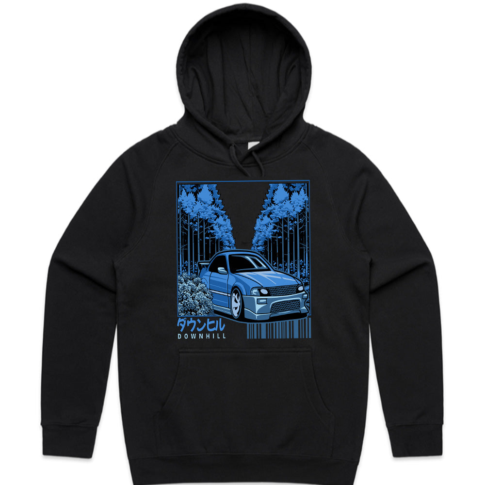 Downhill Touge" JDM Racing T-Shirt – The Art of Speed & Precision