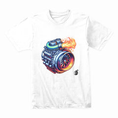 "Speed Craft" Turbo Engine Streetwear T-Shirt – Performance Power & Adrenaline