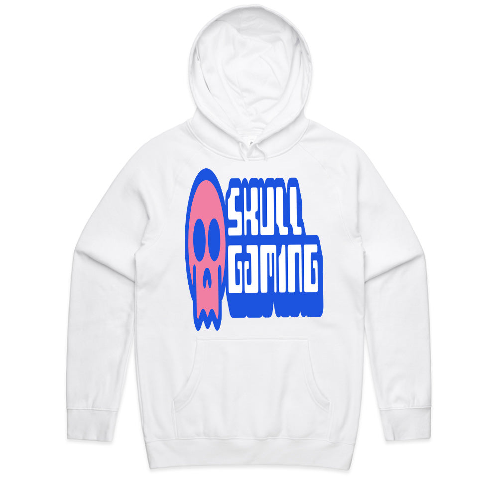 Skull Gaming – Neon Retro Gamer Graphic Tee"