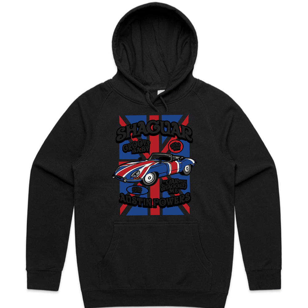 🇬🇧 Shaguar T-Shirt – Groovy British Sports Car Design