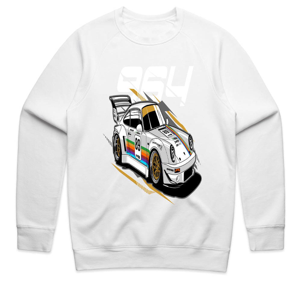 Porsche 964 Turbo Racing Tee – Retro Motorsport Tribute
