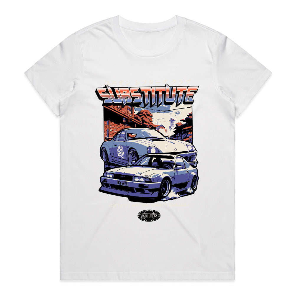 Substitute Street Racing T-Shirt – Retro JDM & Euro Classic Car Tee