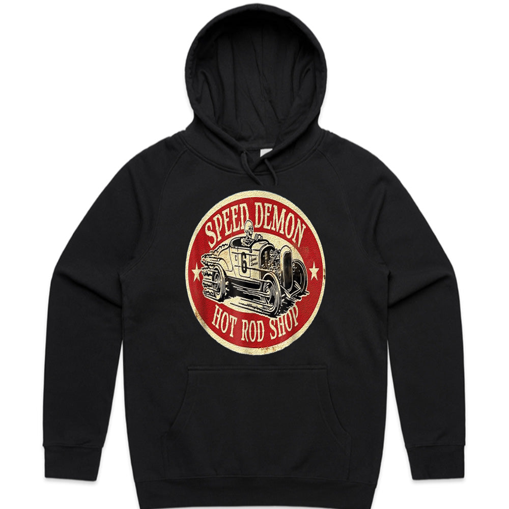 Speed Demon Vintage Hot Rod T-Shirt – Classic Racing Style!