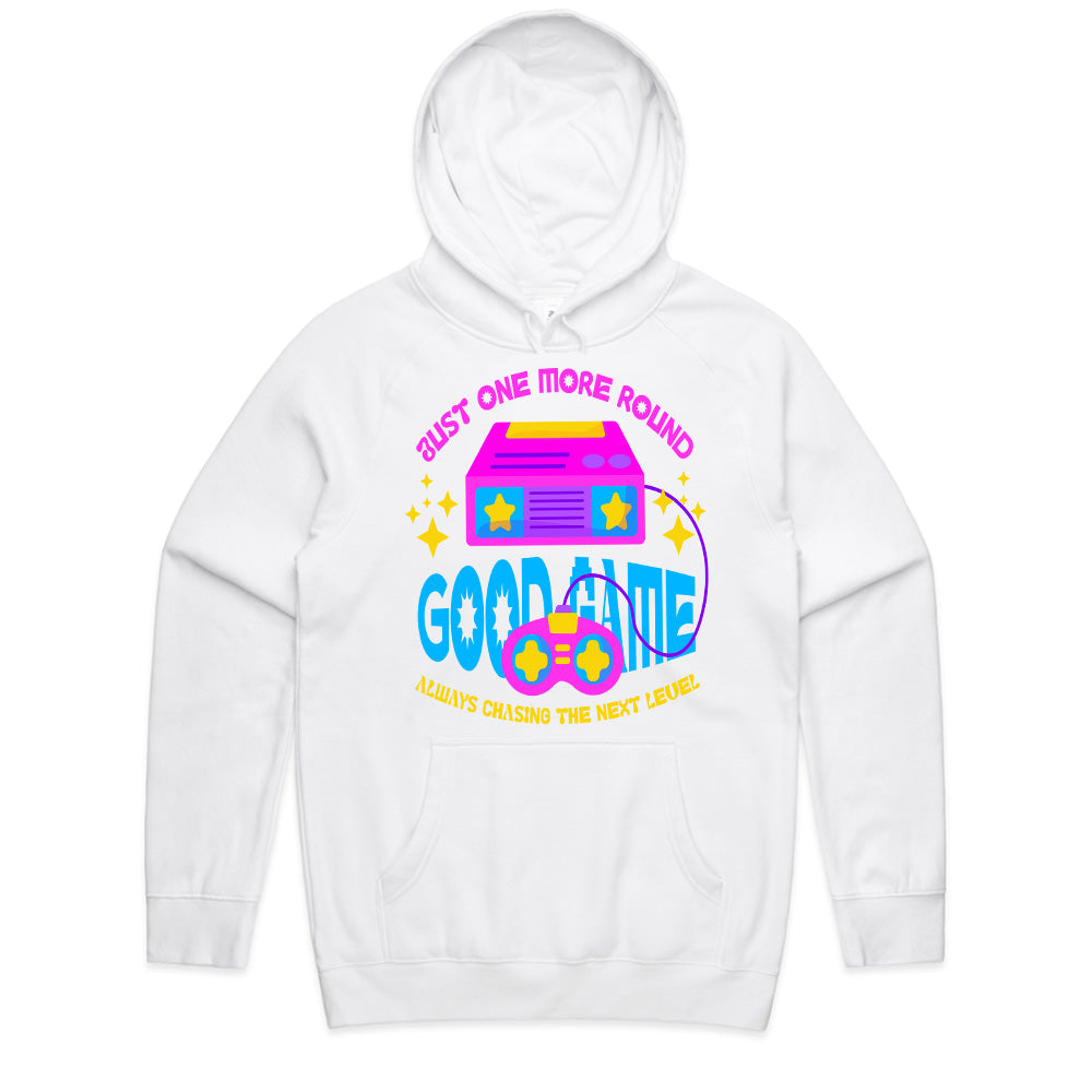 Good Game – Just One More Round" Retro Gamer T-Shirt