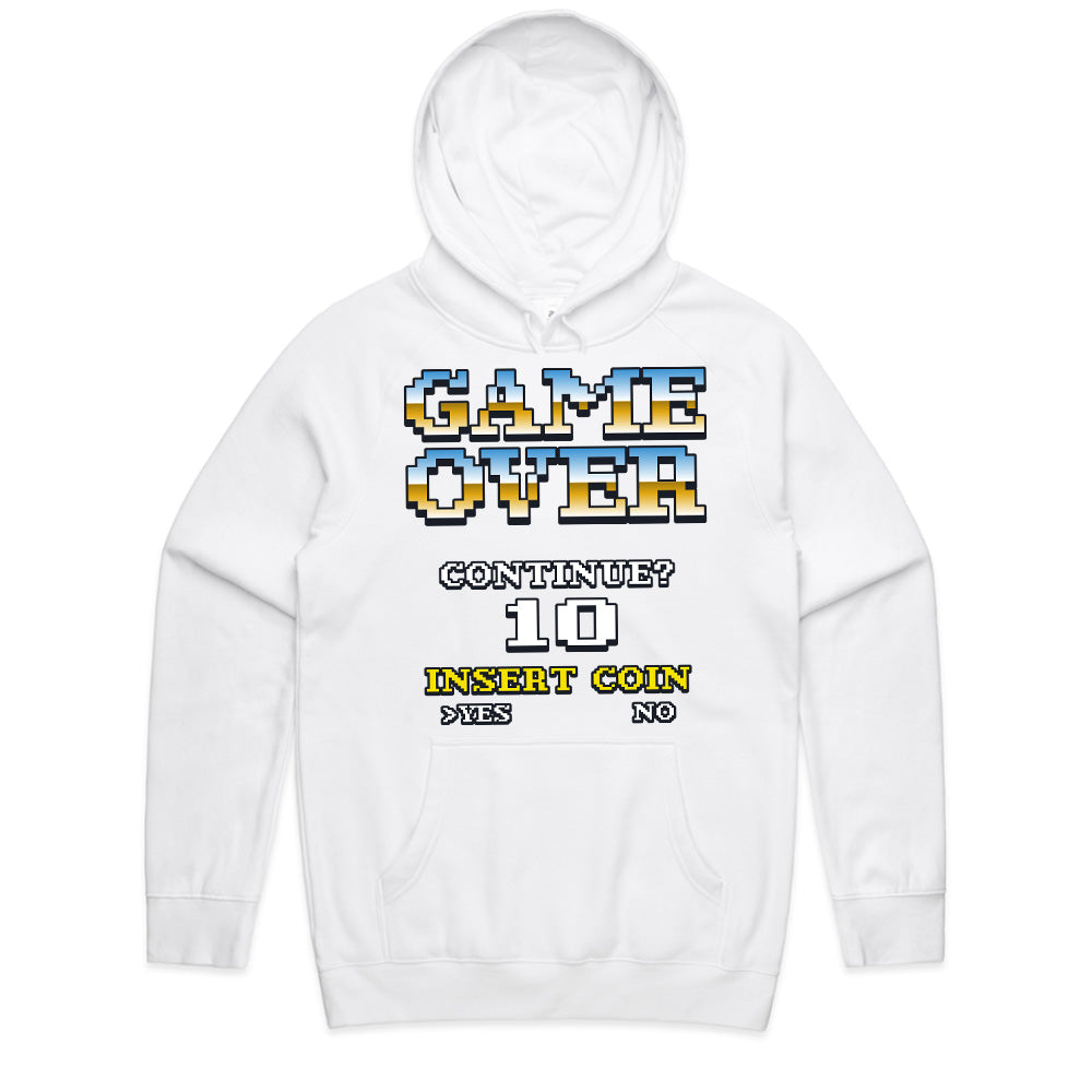 Retro Arcade Game Over" T-Shirt – Classic Pixel Design for Gamers