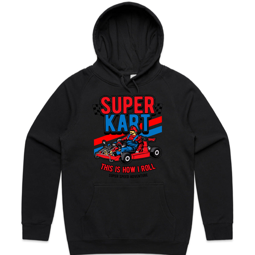 Super Kart Racing T-Shirt – Retro Gamer & Go-Kart Enthusiast Tee!