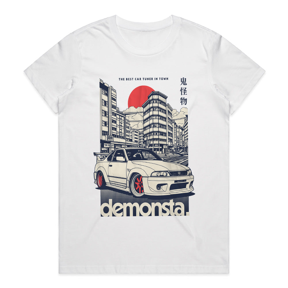 Demonsta JDM T-Shirt – Japanese Skyline Tuner Car Street Racing Tee