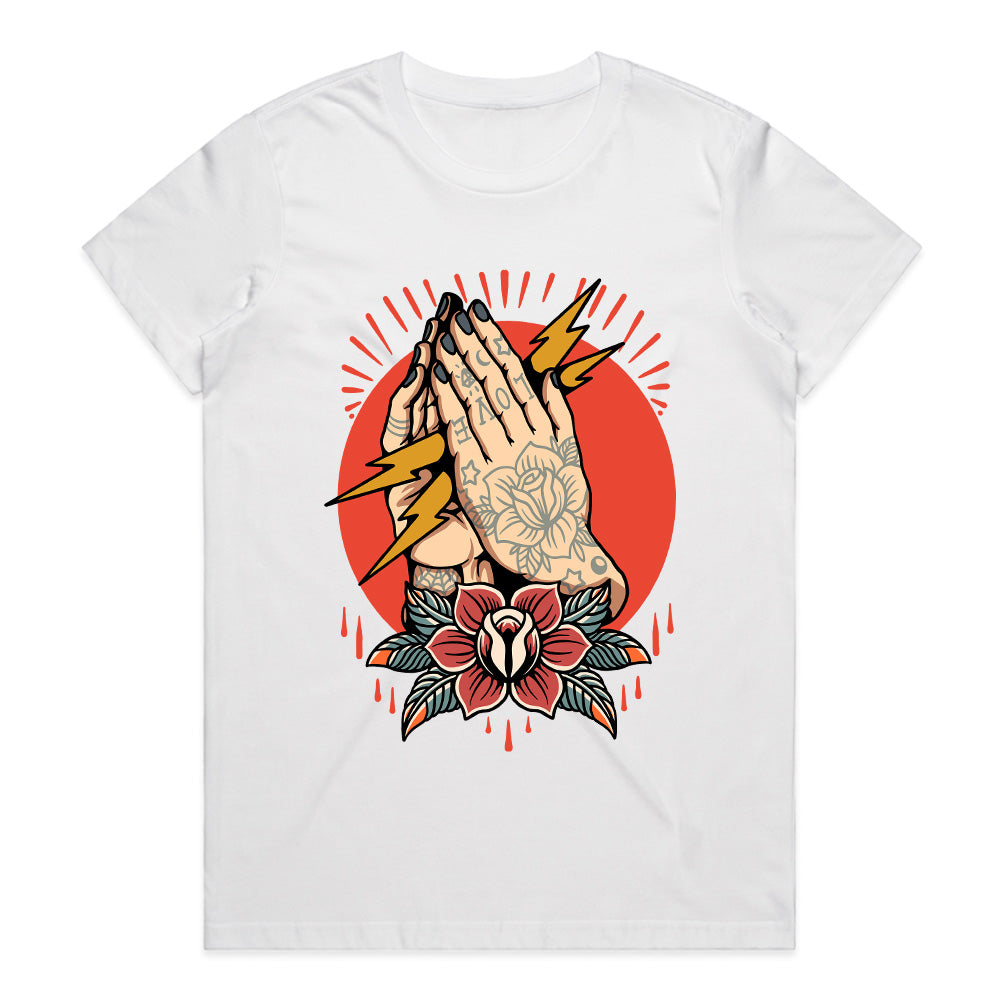 Divine Voltage – Prayer & Power Tee
