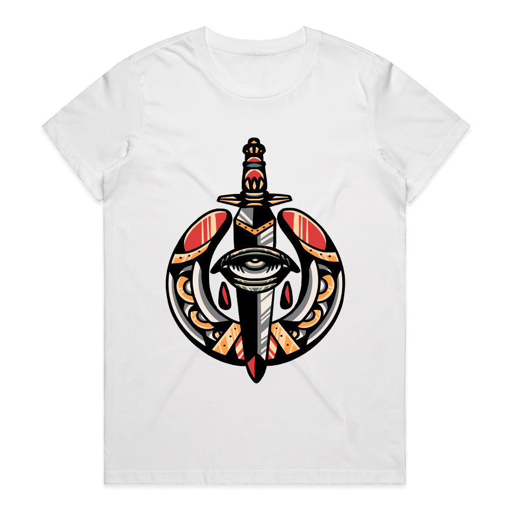 Eye of Valor: Sword & Vision Streetwear Tee
