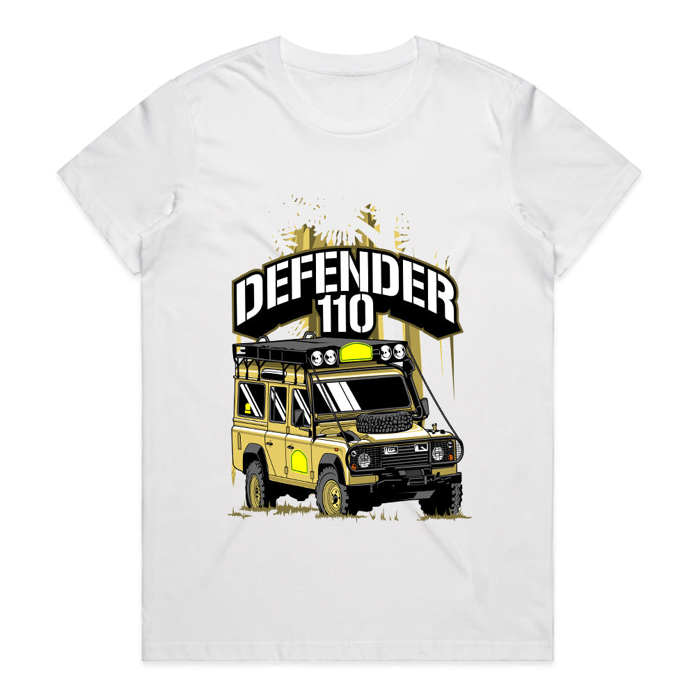 Defender 110 Adventure Icon Off-Road Expedition T-Shirt