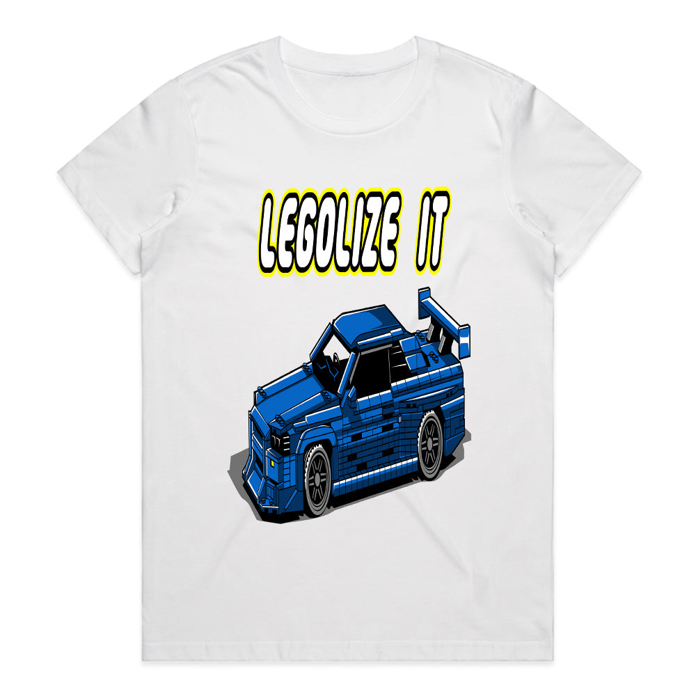 "Legolize It" — Brick Racer Car T-Shirt