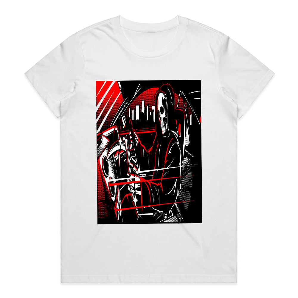 Grim Racer — Night Ride Death Driver T-Shirt