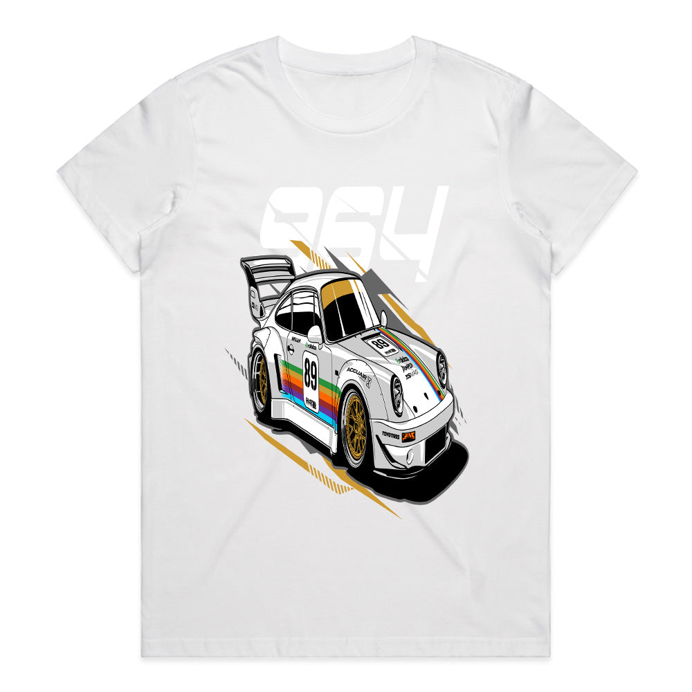 964 Racing Legend — Retro Porsche Track Beast T-Shirt