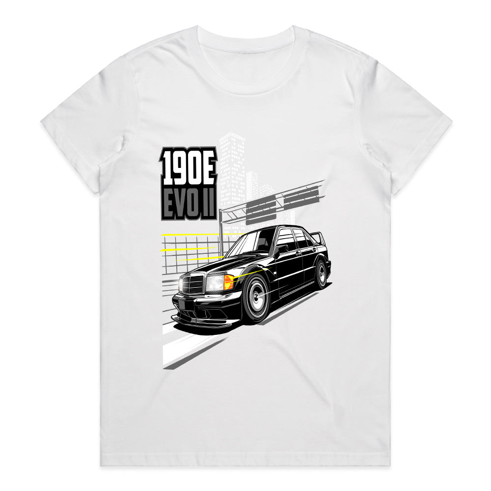 190E EVO II Street Legend — Classic German Performance T-Shirt