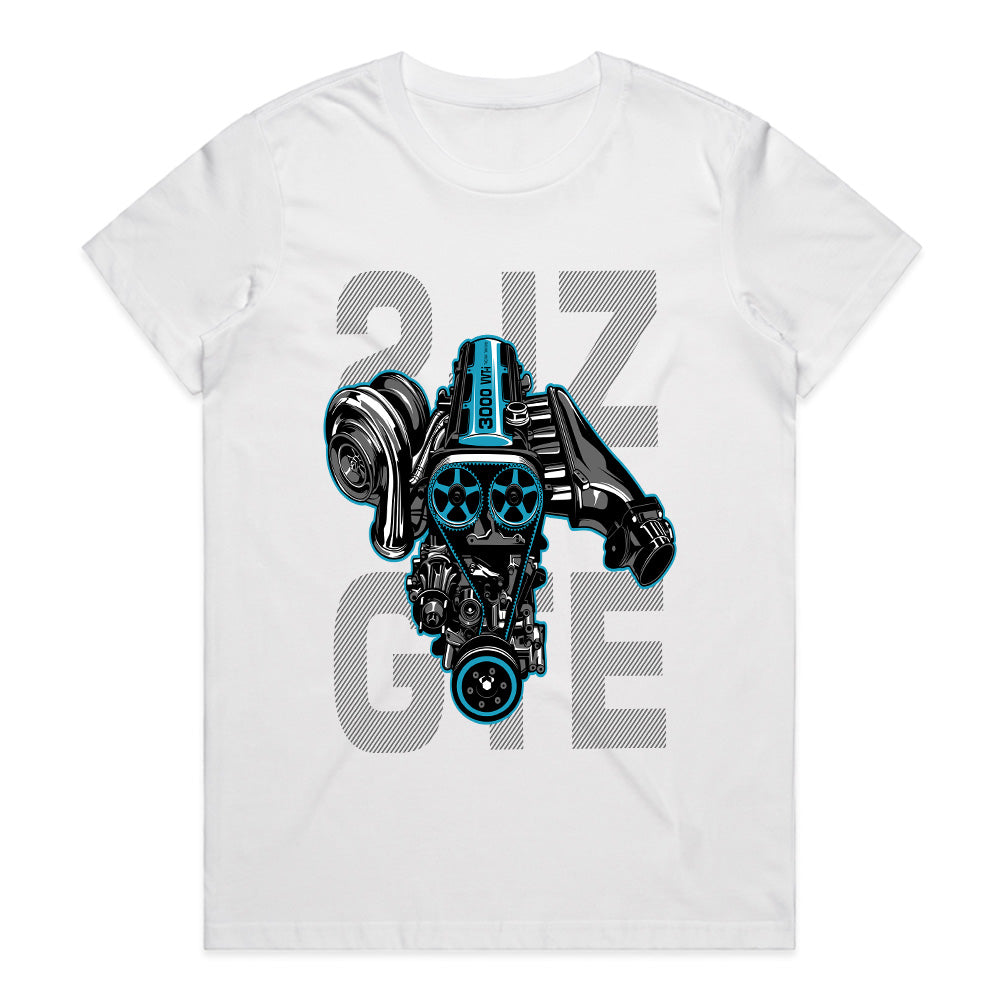 2JZ-GTE Powerhouse – Supra Turbo Engine Legend T-Shirt