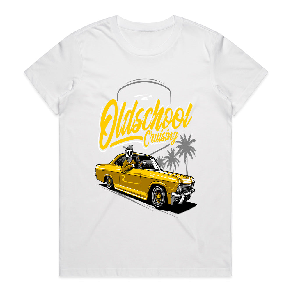 Oldschool Cruising – Retro Lowrider Vibe T-Shirt