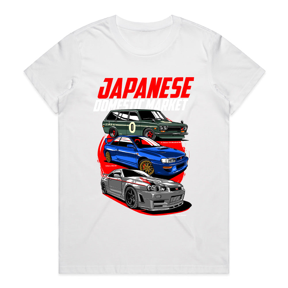 JDM Icons Collection – Japanese Domestic Market Legends T-Shirt