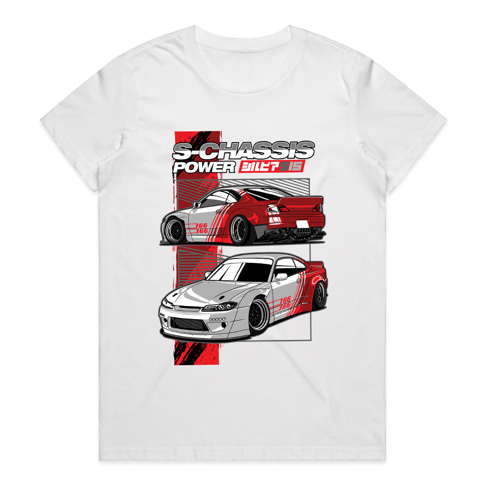 S-Chassis Power S15 Drift King T-Shirt