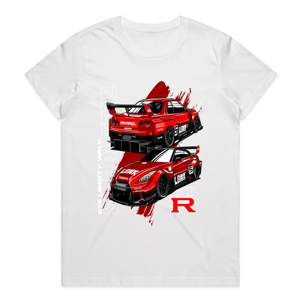 Liberty Walk GTR Silhouette Racing Legends T-Shirt